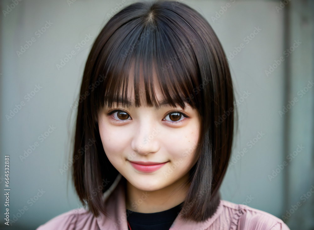 笑顔の少女 笑顔の少女