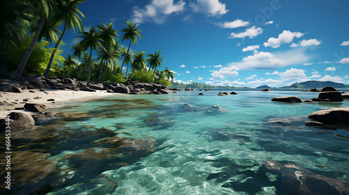 tropical paradise island © Muhammad Irfan