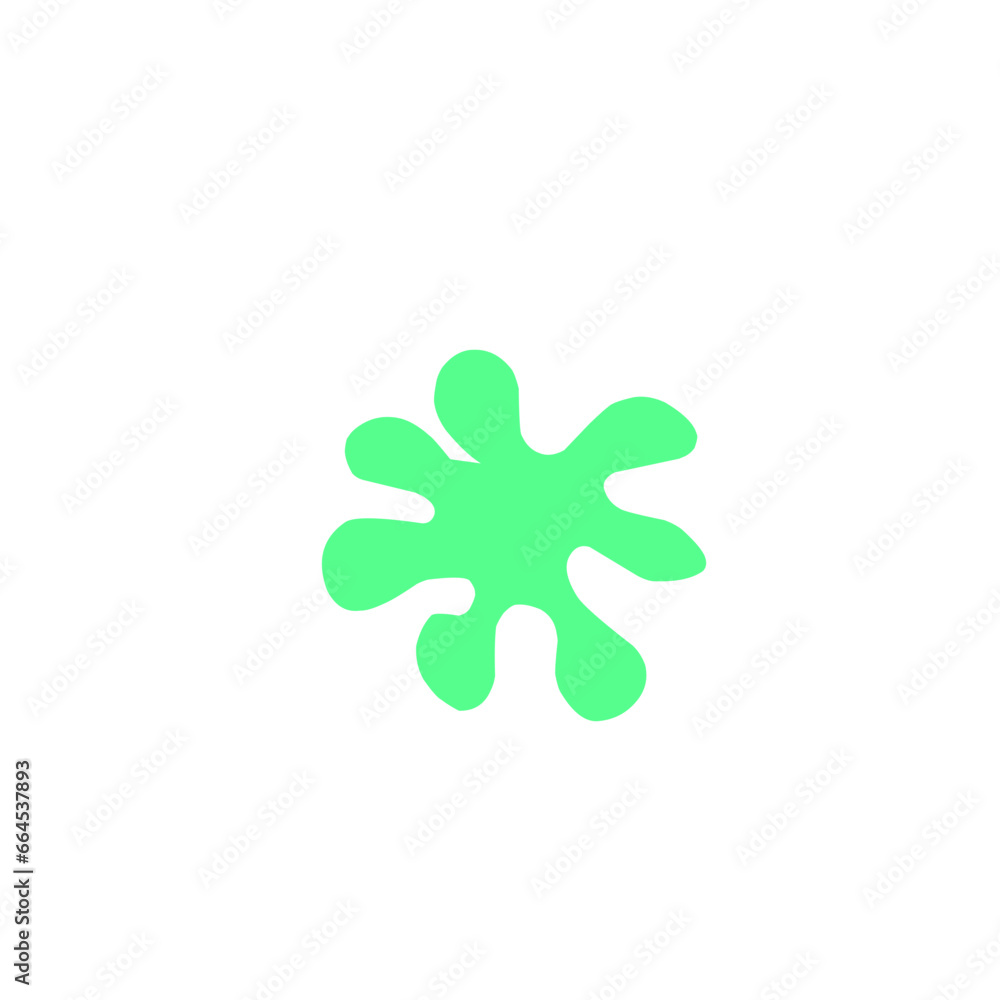 Realistic green slime Realistic green slime