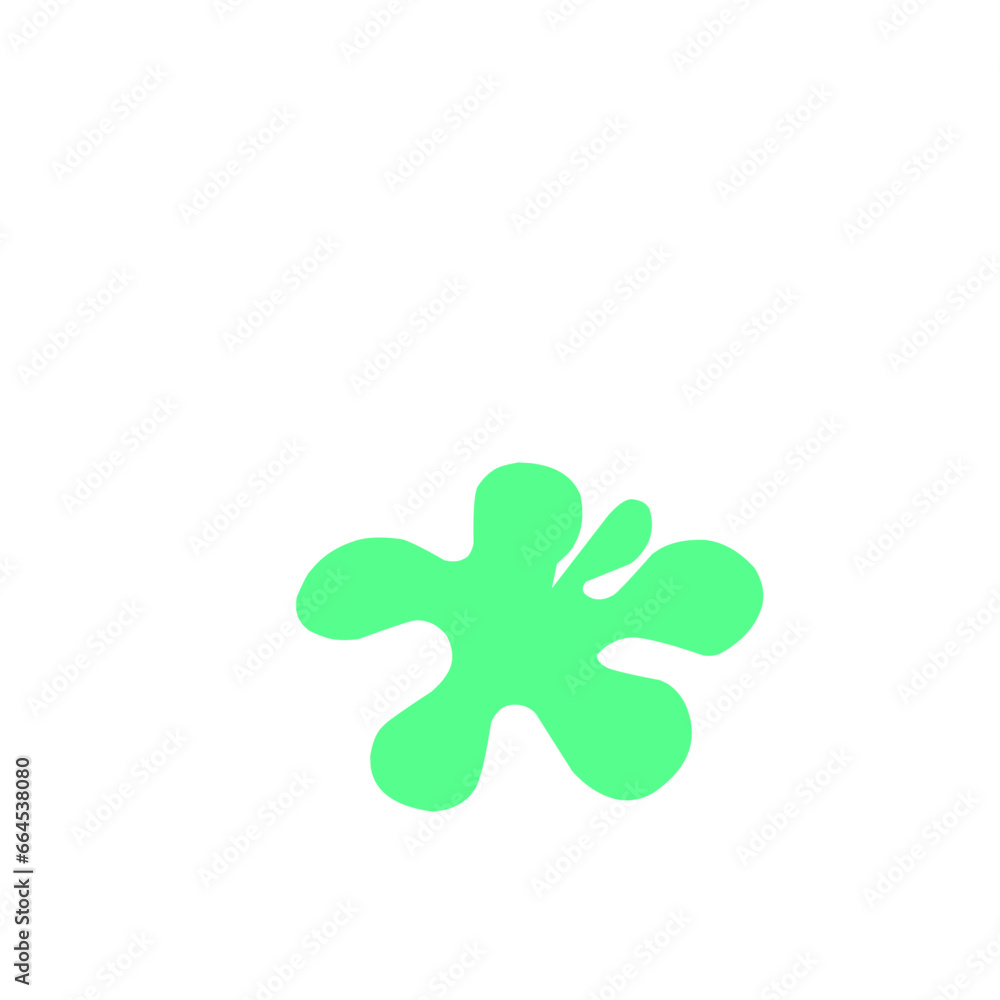 Realistic green slime Realistic green slime