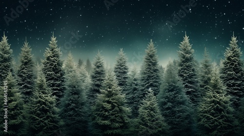pine forest background photo