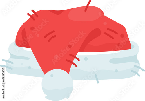 Santa hat illustration