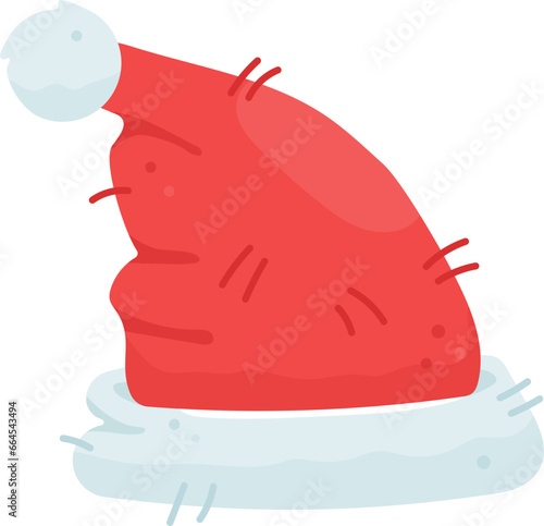 Santa hat illustration