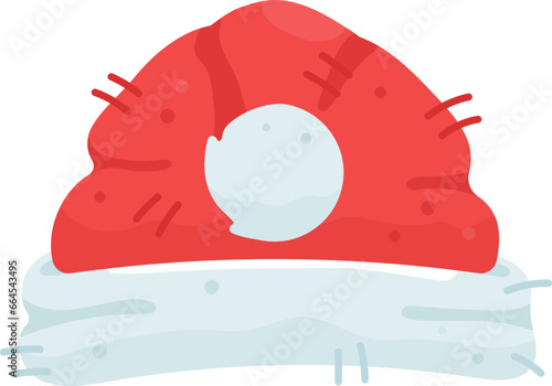 Santa hat illustration