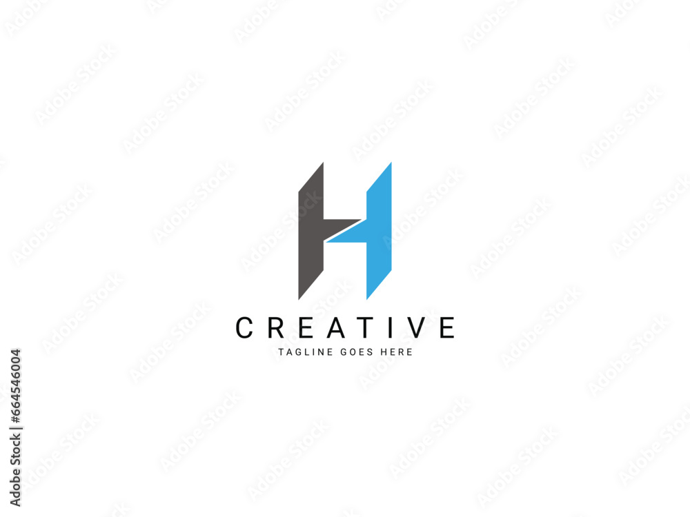 h letter logo h letter logo