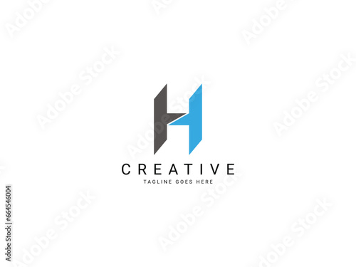 h letter logo