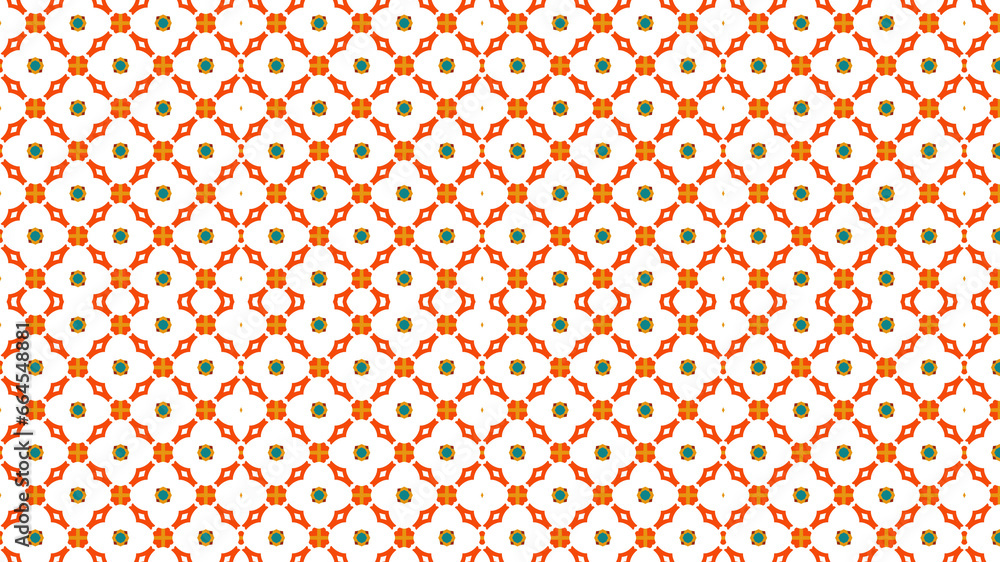 Warm and inspiring colourful  pattern