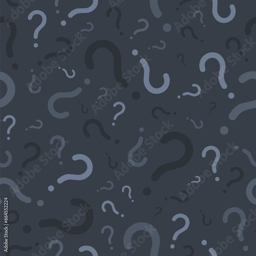 Quiz background - dark grey question texture