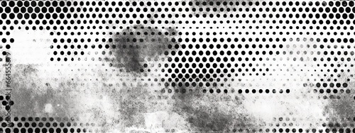 Wallpaper Mural Seamless vintage distressed halftone dot background pattern. Tileable grunge black printer ink raster dots texture overlay. Retro comic book or print making creative concept backdrop Torontodigital.ca
