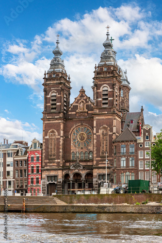 Church of Saint Nicholas(Basilica of Saint Nicholas) in Amsterdam, Netherlands.