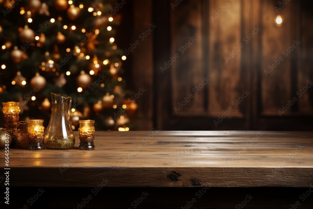New Year's background. Christmas background