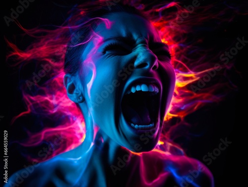 Neon Images of Emotional Changes in Bipolar Disorder Women and Men - From Screaming to Calm
