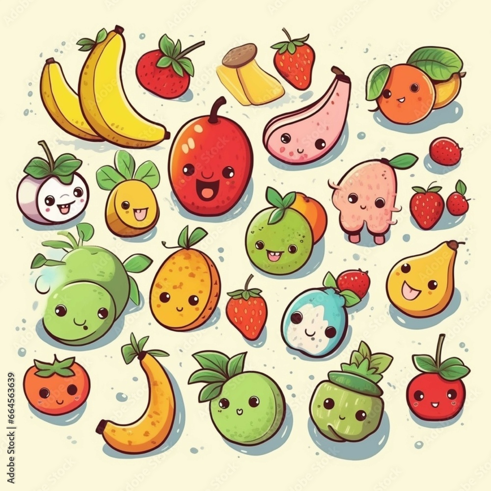 Seamless pattern with citrus fruits. Vector illustration in flat style Seamless pattern with citrus fruits. Vector illustration in flat style