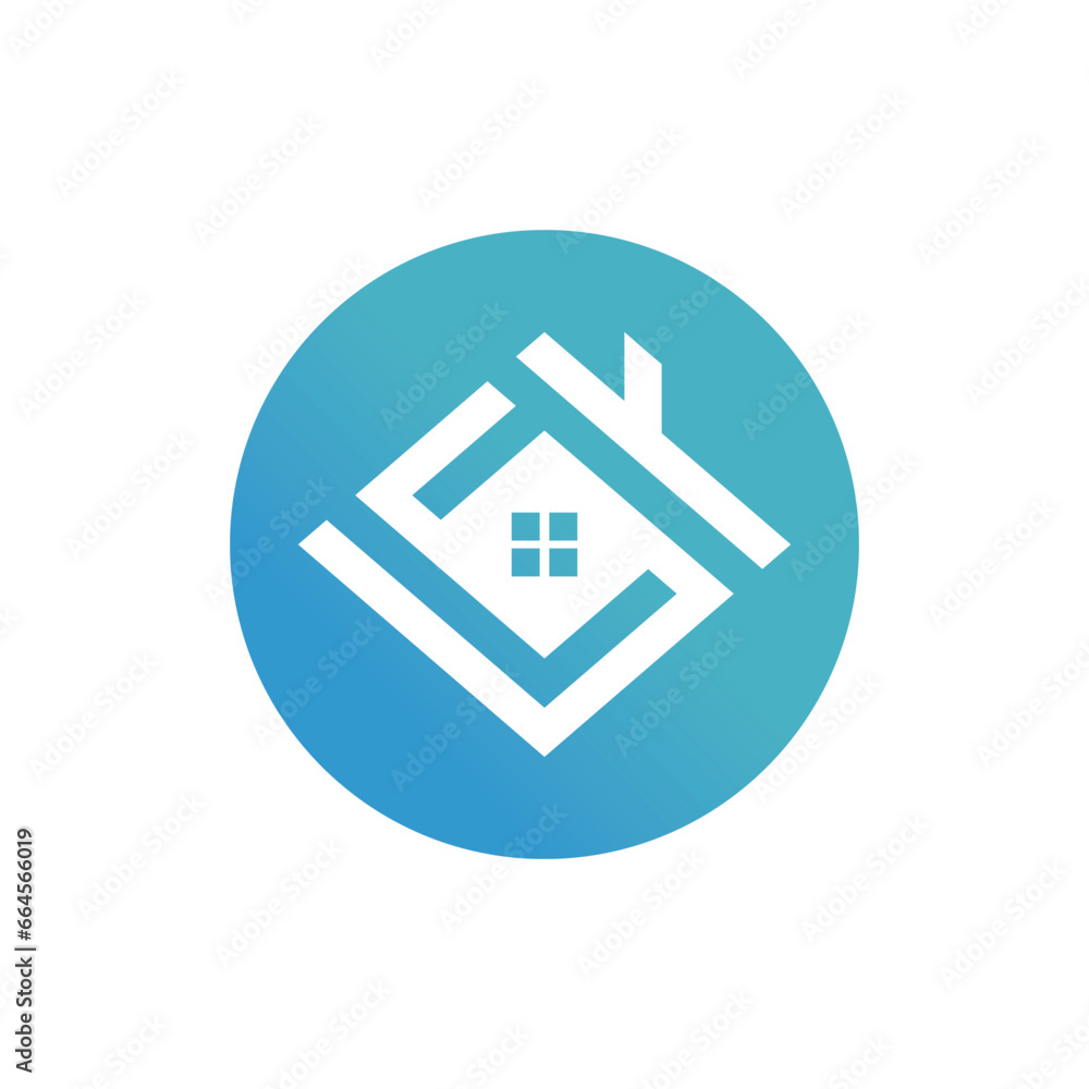 Home logo design with unique concept template Premium Vector Home logo design with unique concept template Premium Vector