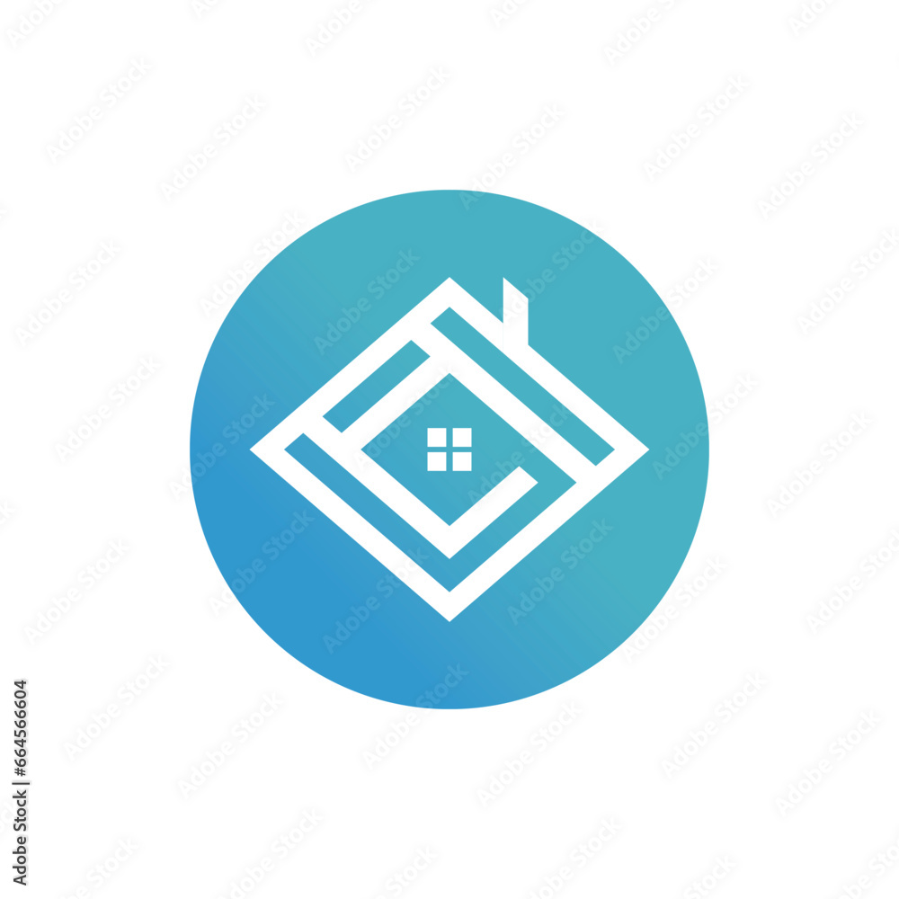 Home logo design with unique concept template Premium Vector Home logo design with unique concept template Premium Vector