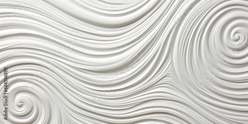 Obraz na płótnie Abstract modern white banner with texture of curves waves w salonie
