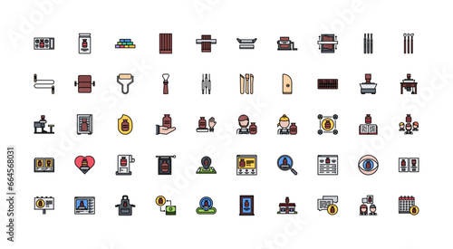 potter icon set
