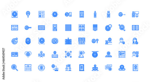 numismatics icon set