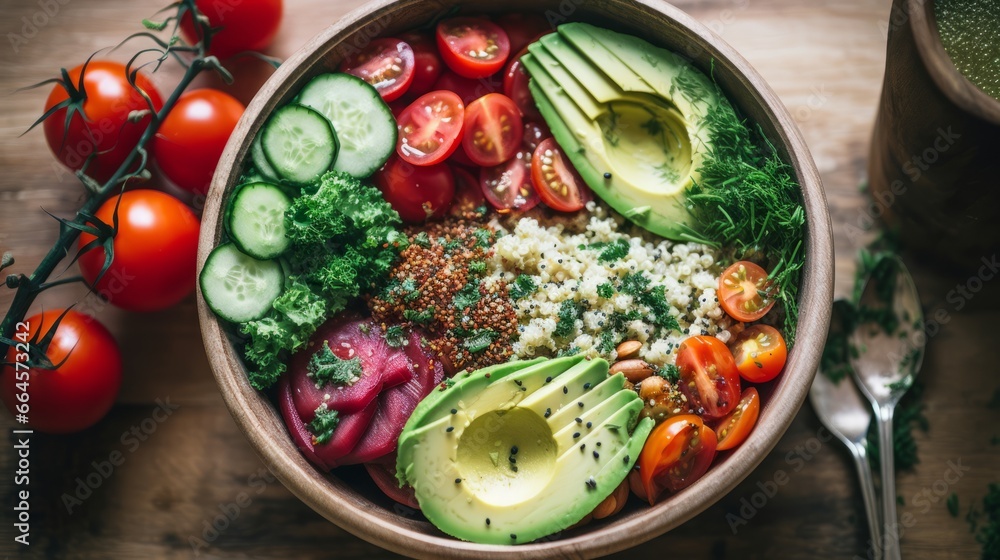 Colorful and Nutrient-packed Buddha Bowl Colorful and Nutrient-packed Buddha Bowl