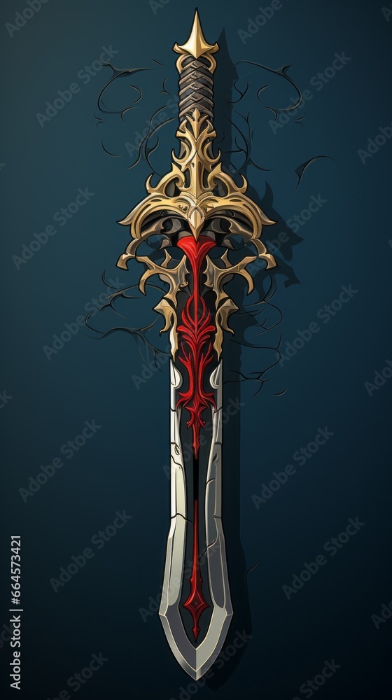 Obraz premium fantasy sword