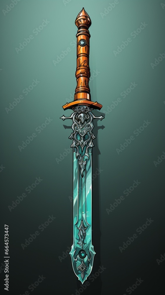 Fototapeta premium fantasy sword