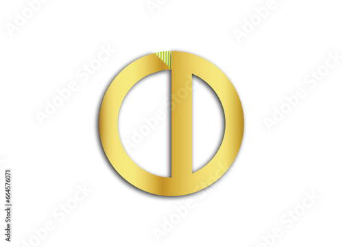 CD letter logo design and monogram logo