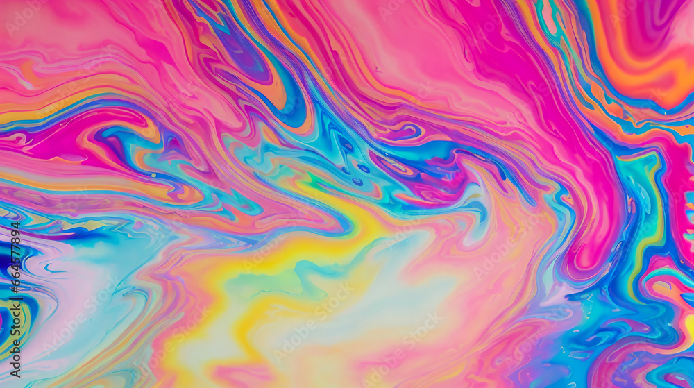 Psychedelic multicolored abstract background.	