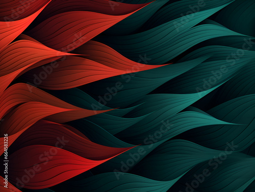 Wallpaper Mural Dark green and red abstract textured background design Torontodigital.ca