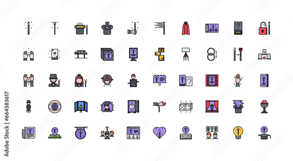 focus icon set focus icon set