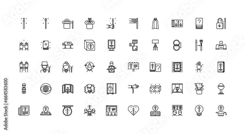 focus icon set