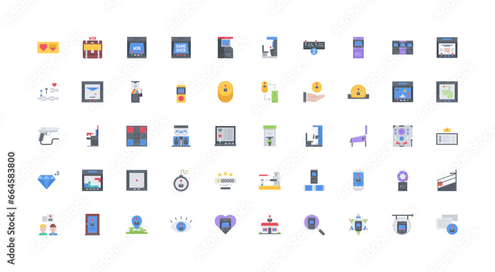 video game icon set video game icon set