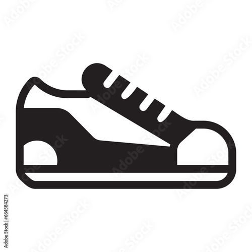 shoes glyph icon