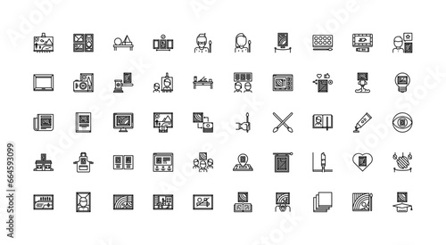 art icon set