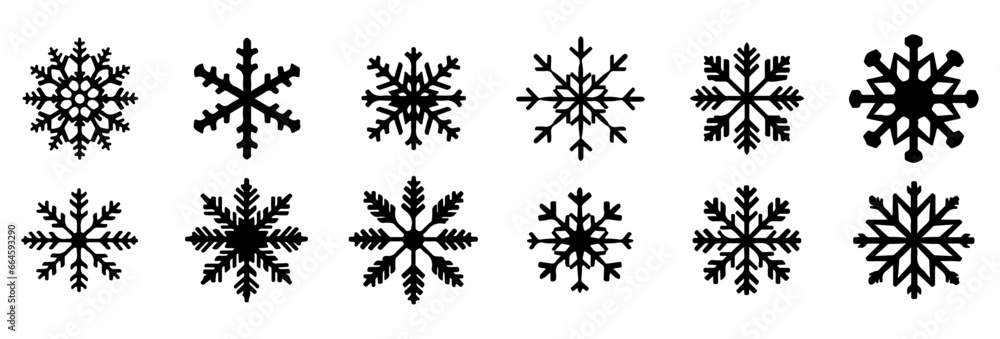 Snow Illustration Symbol Graphic: A Snowflake Vector, Christmas Silhouette Icon and Winter Snowflakes Icons - isolated on transparent background, png Snow Illustration Symbol Graphic: A Snowflake Vector, Christmas Silhouette Icon and Winter Snowflakes Icons - isolated on transparent background, png