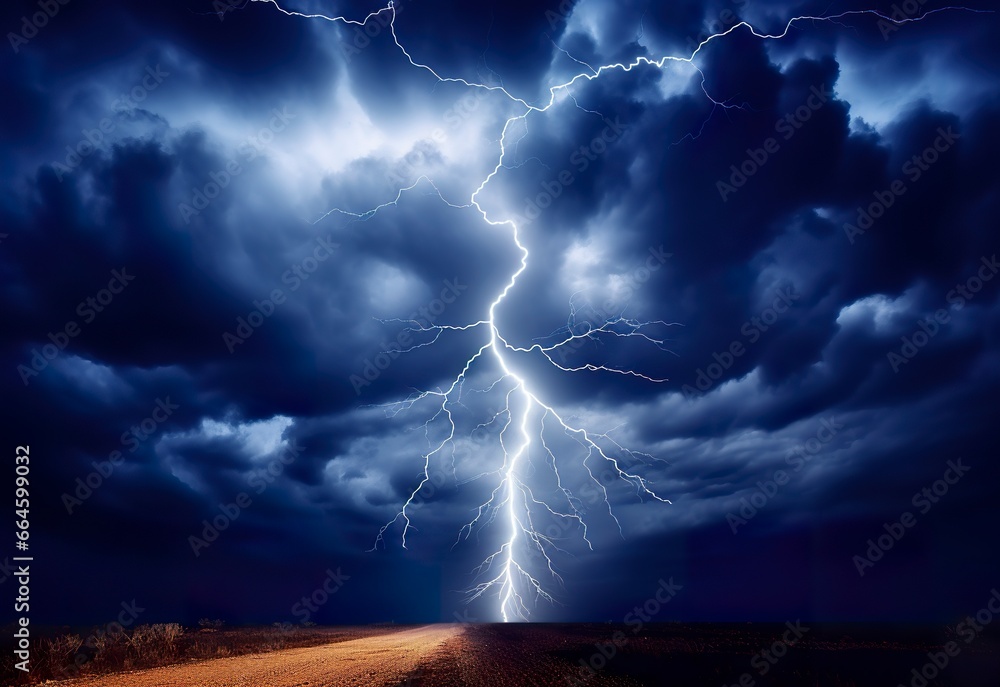 Lightning strikes on a cloudy dramatic stormy sky. Lightning strikes on a cloudy dramatic stormy sky.