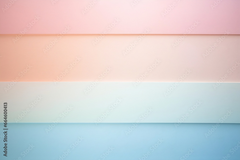Geometric pattern. A soft background with a pastel-colored gradient. Fashion color trends. Soft focus