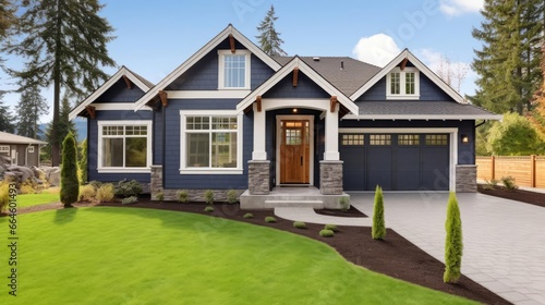 Beautiful Newly Built Luxury Home Exterior  photo