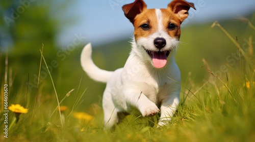 Jack Russell Terrier dog 