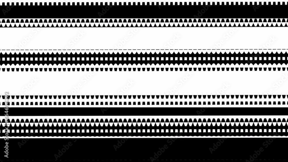 Abstract background with black and white stripes.Seamless loop video.Monochrome pattern. Abstract background with black and white stripes.Seamless loop video.Monochrome pattern.