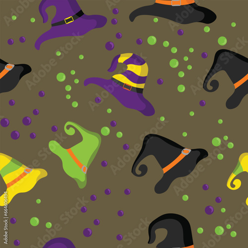halloween seamless pattern eps 10
