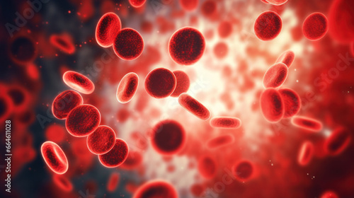 Explore the intricate beauty of red blood cells in stunning detail.