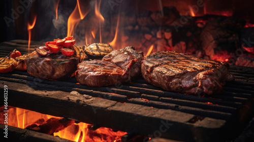 Argentinian Parrilla: Sizzling Steaks Blood Sausage Provoleta
