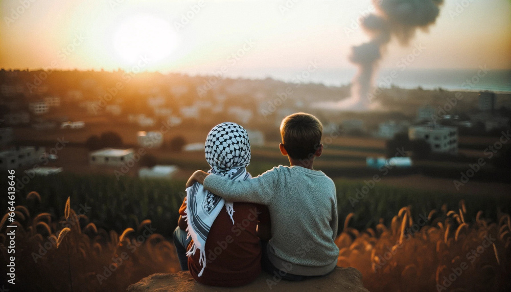Symbol of Peace: Jewish and Palestinian Friends in Jerusalem