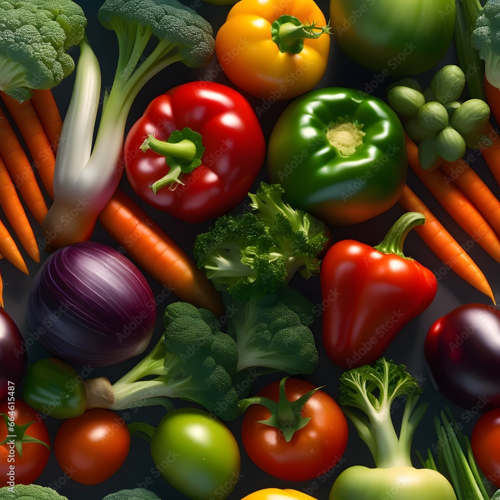 Various vegetables on the background. Various vegetables on the background.