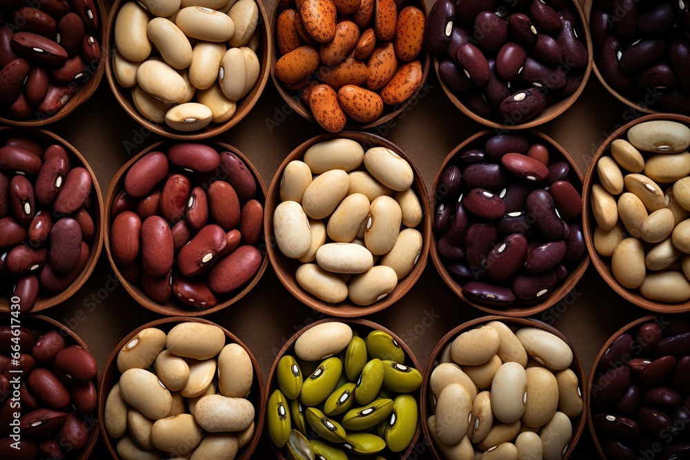 Several kinds of beans - AI Generated Several kinds of beans - AI Generated
