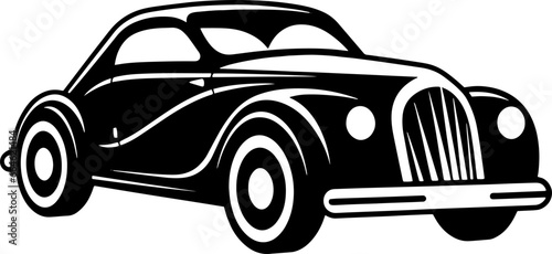 Vintage Car Logo Vector Icon Fast Elegant