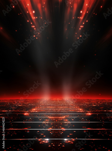 Background With Illumination Of Red Spotlights realistic image ultra hd high design 