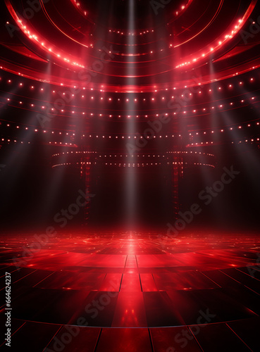Background With Illumination Of Red Spotlights realistic image ultra hd high design	