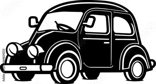Vintage Car Logo Vector Icon Fast Elegant