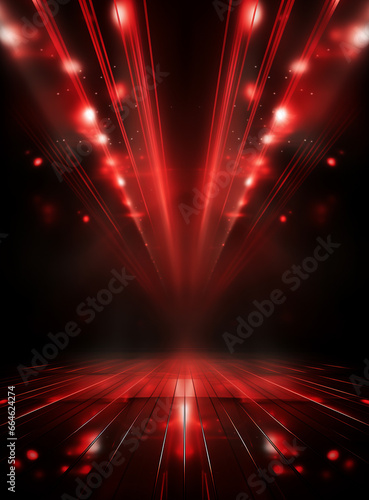 Background With Illumination Of Red Spotlights realistic image ultra hd high design 